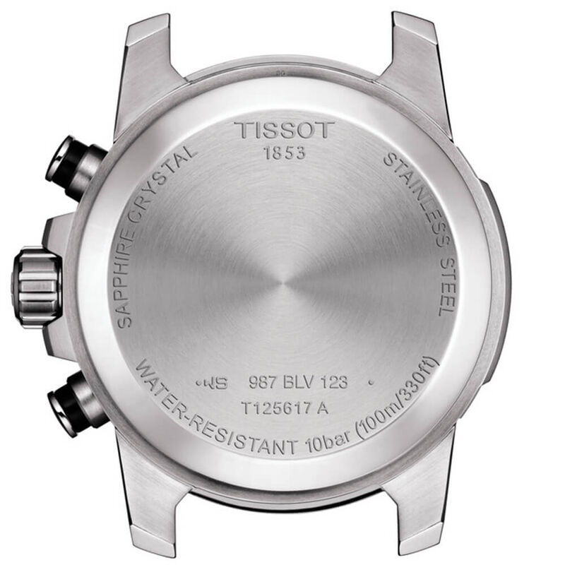 Tissot Supersport Chronograph Black Dial Watch, 45.5mm image number 5