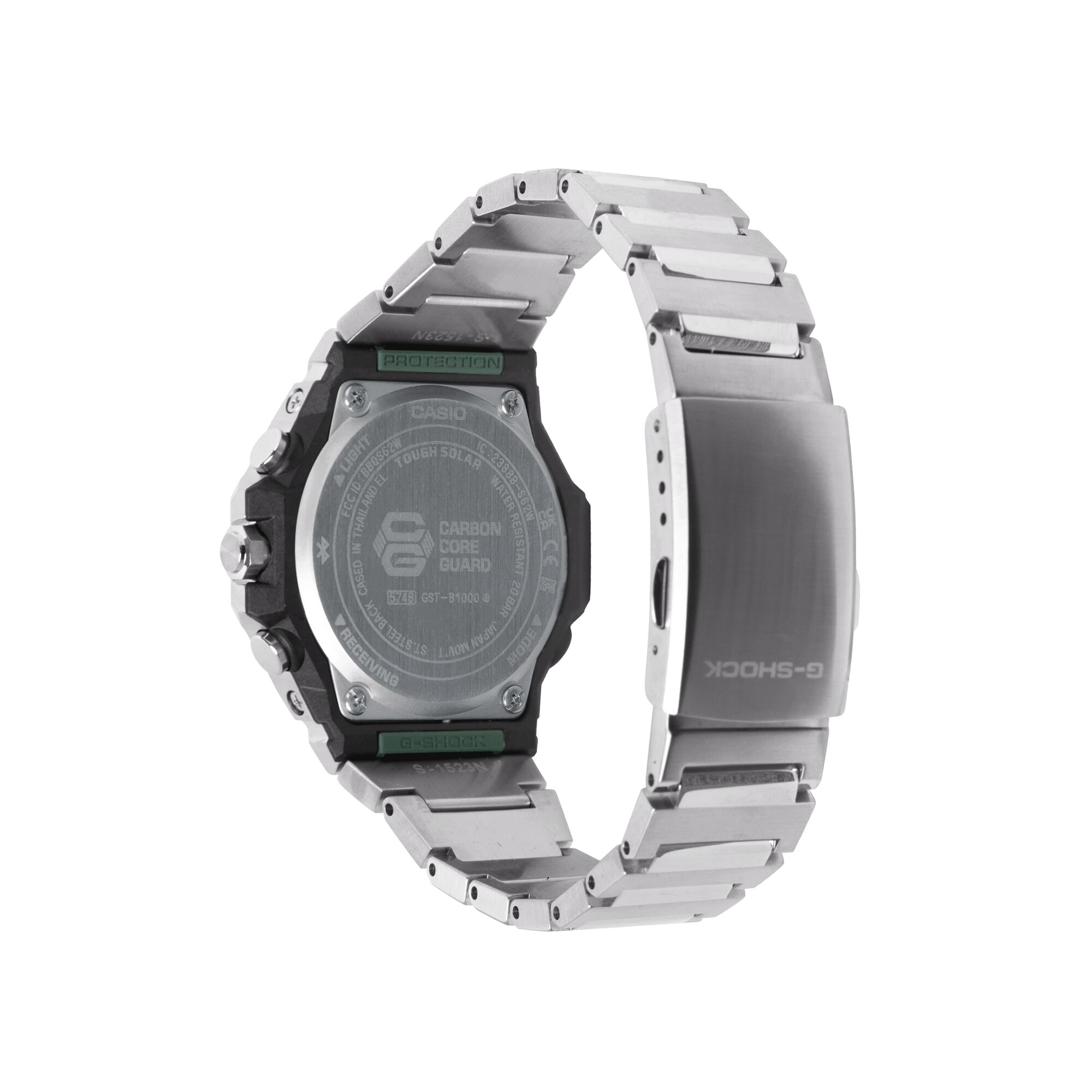 G-Shock G-Steel Series Green Dial Watch, 44.2mm