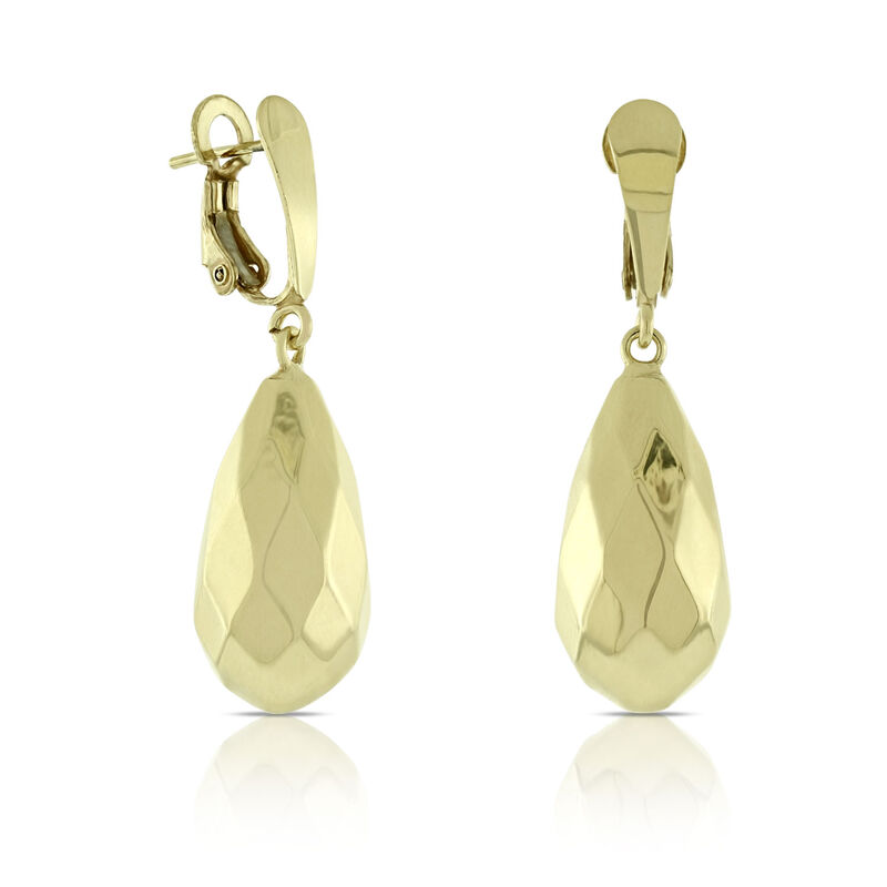 Toscano Pear Drop Earrings 14K image number 0