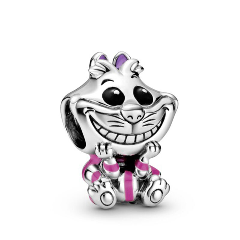Pandora Disney Alice in Wonderland Cheshire Cat Enamel Charm image number 0