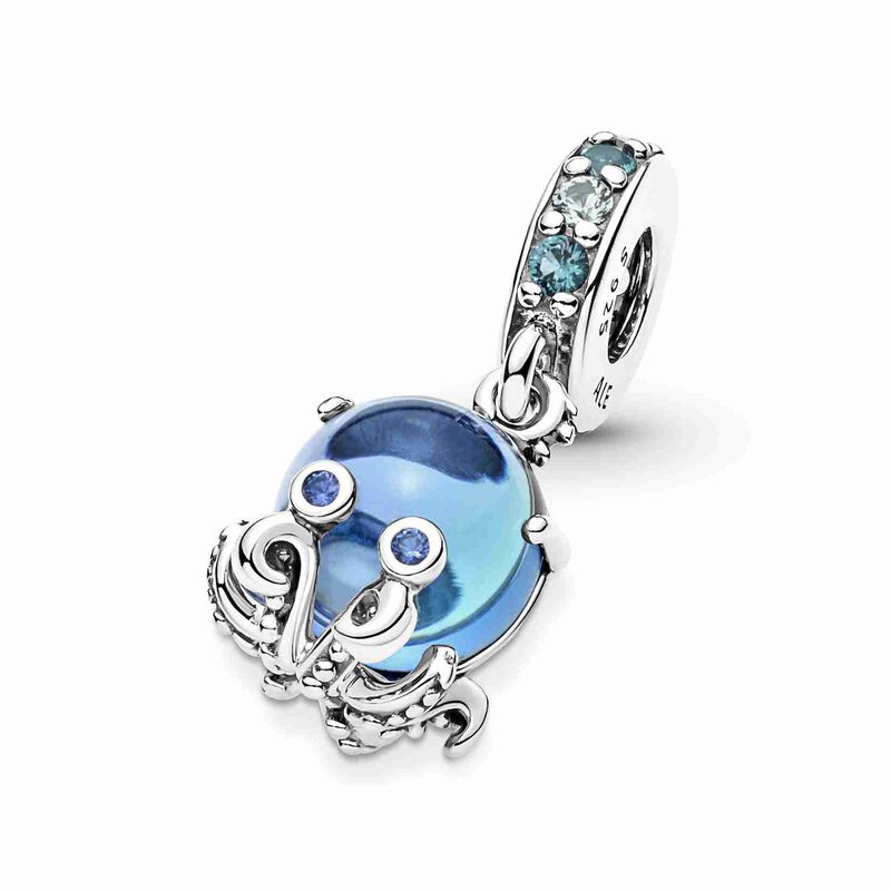 Pandora Murano Glass Cute Octopus Dangle Charm image number 3