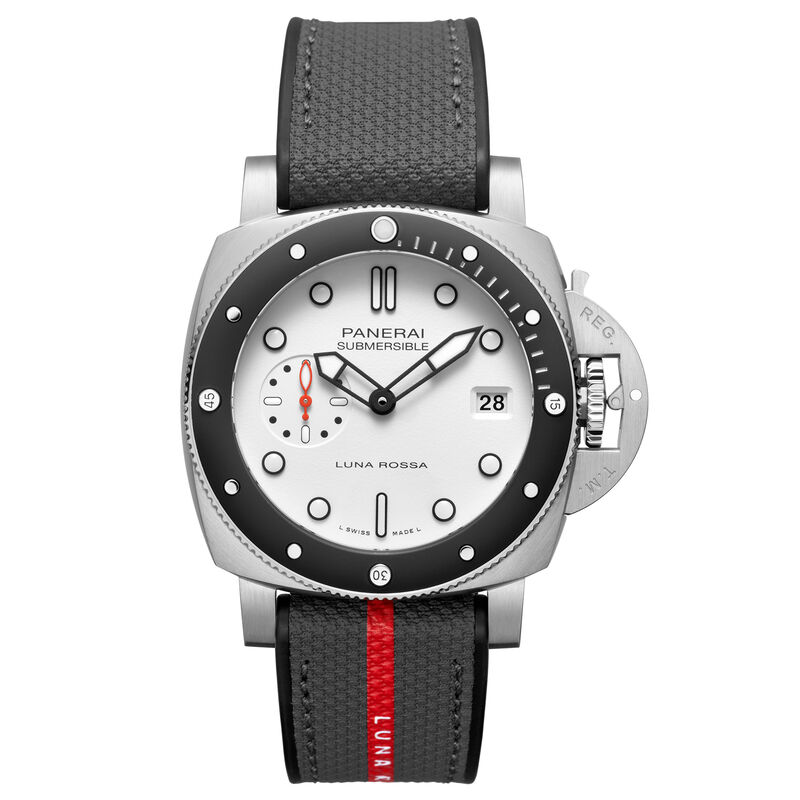 Panerai Submersible Luna Rossa White Dial Watch, 42mm image number 0