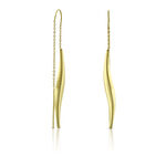 Twist Threader Earrings 14K