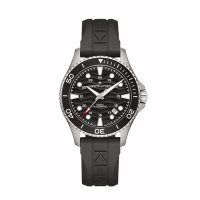 Hamilton Khaki Navy Scuba Auto Black Dial Watch, 40mm