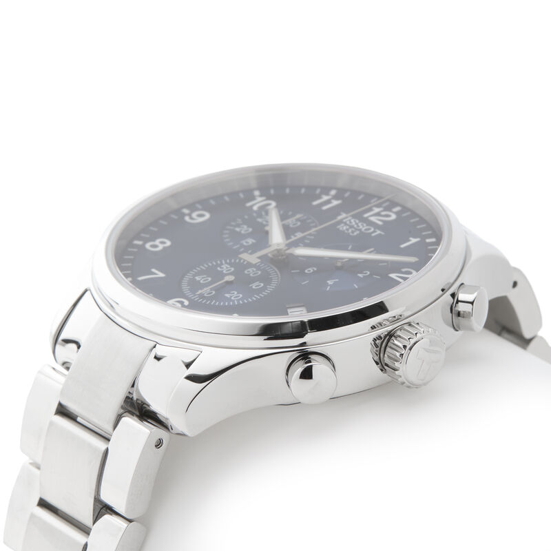 Pre-Owned Tissot Chrono XL Classic Blue Dial Watch, 45mm image number 1
