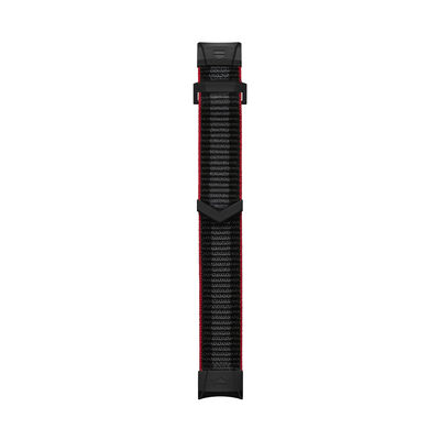 TAG Heuer Calibre E5 Red & Black Running Textile Strap, 40mm