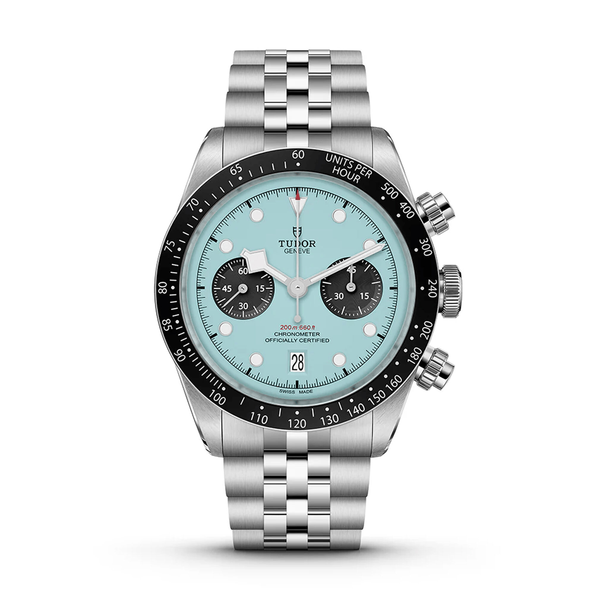 TUDOR Black Bay Chrono Pink Dial Watch, 41mm