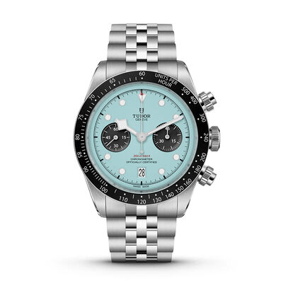 TUDOR Black Bay Chrono Turquoise Dial Watch, 41mm