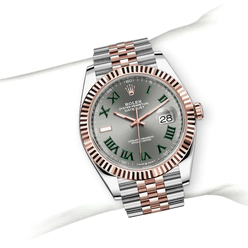 Rolex Datejust 41 Datejust Oyster, 41 mm, Oystersteel and Everose gold - M126331-0016 at Ben Bridge