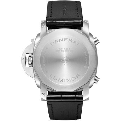 Panerai Luminor Chrono White Dial Watch, 44mm