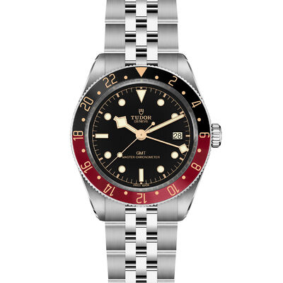 TUDOR Black Bay Black Dial Watch, 39mm