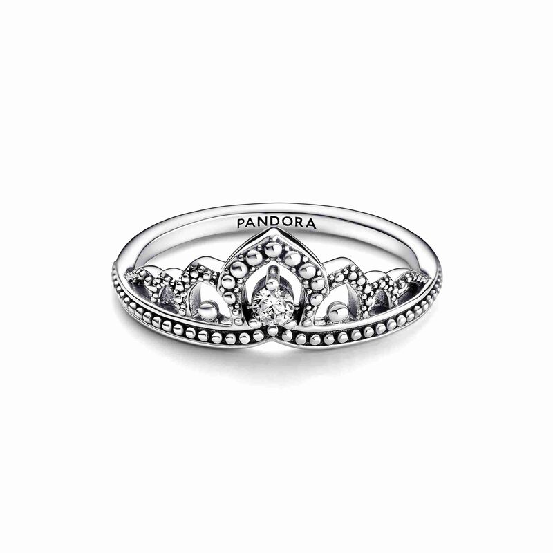 Regal Beaded Tiara Ring image number 1