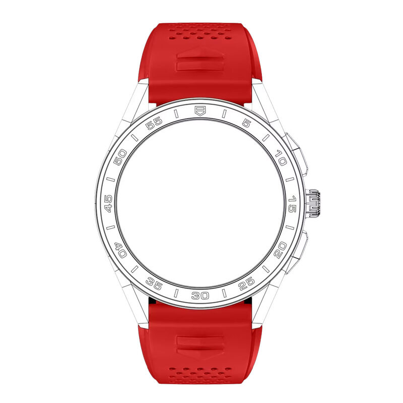 TAG Heuer Red Rubber Band Calibre E3 image number 1