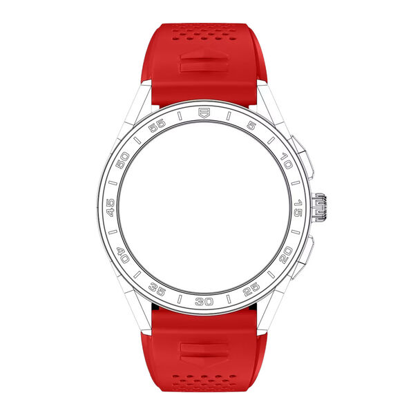 TAG Heuer Red Rubber Band Calibre E3