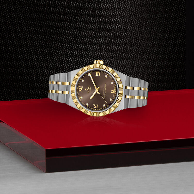 TUDOR Royal Brown Dial Watch, 30mm image number 3