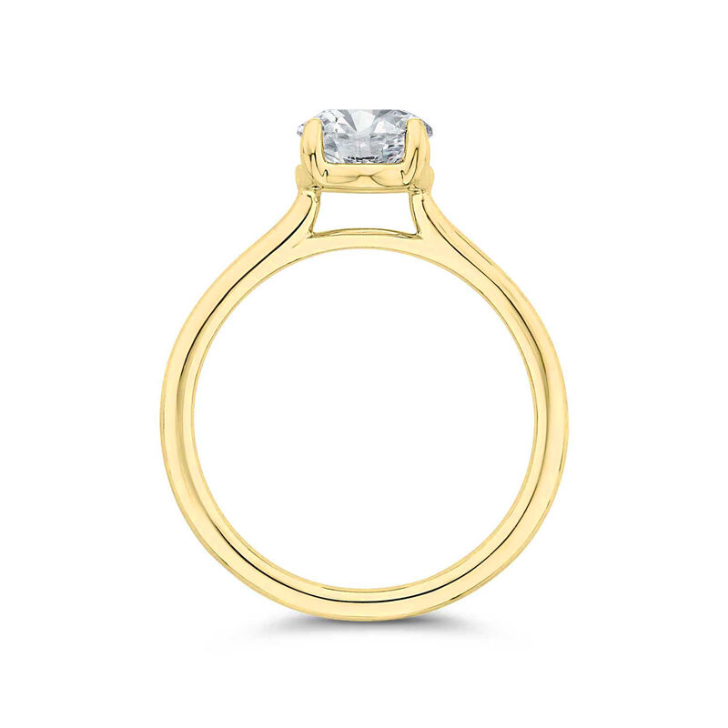 Bella Ponte Ikuma Canadian Diamond "The Whisper" Engagement Ring 14K image number 3