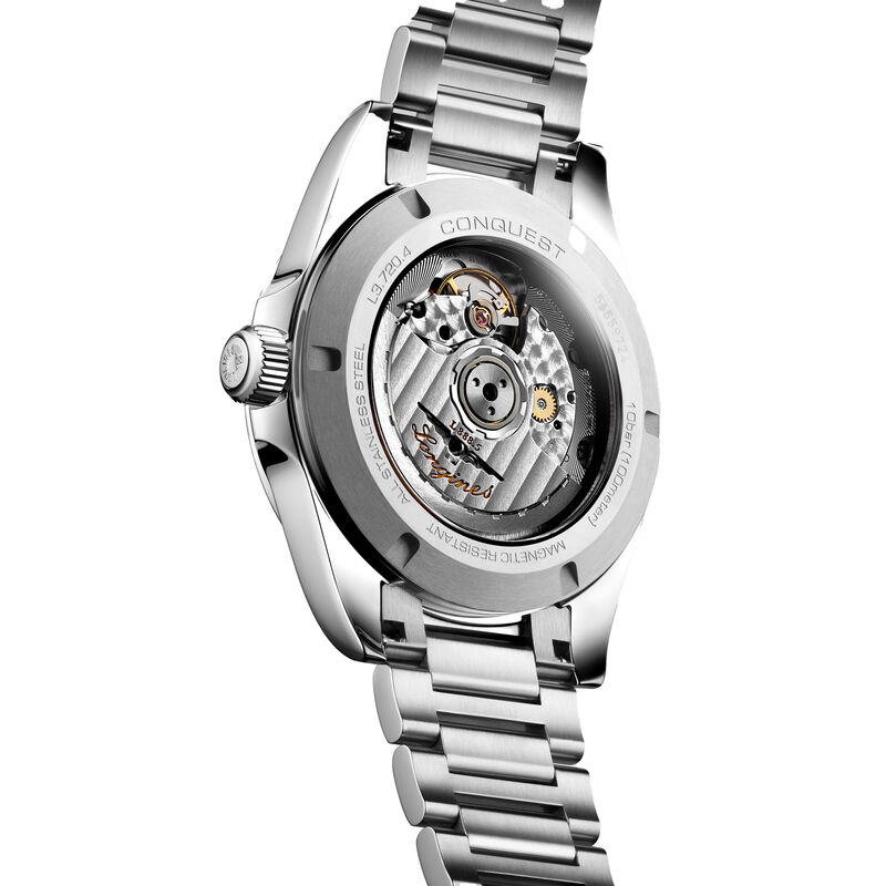 Longines Conquest Black Dial Watch, 38mm image number 2