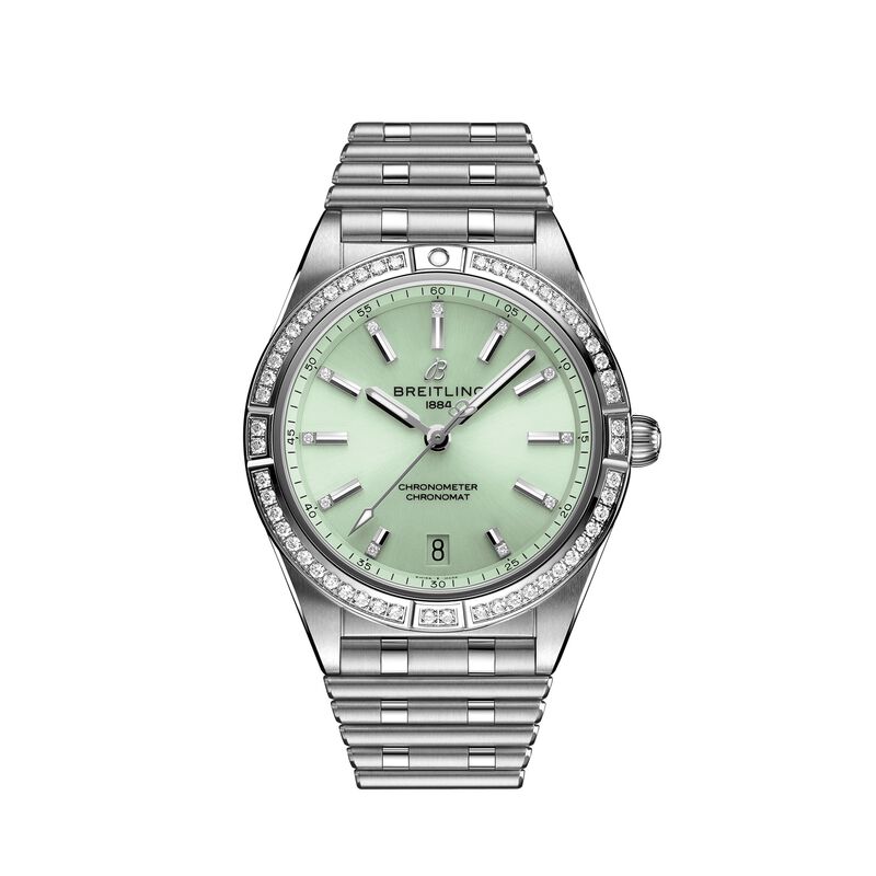 Breitling Chronomat Automatic 36 Green Dial, 36mm image number 0
