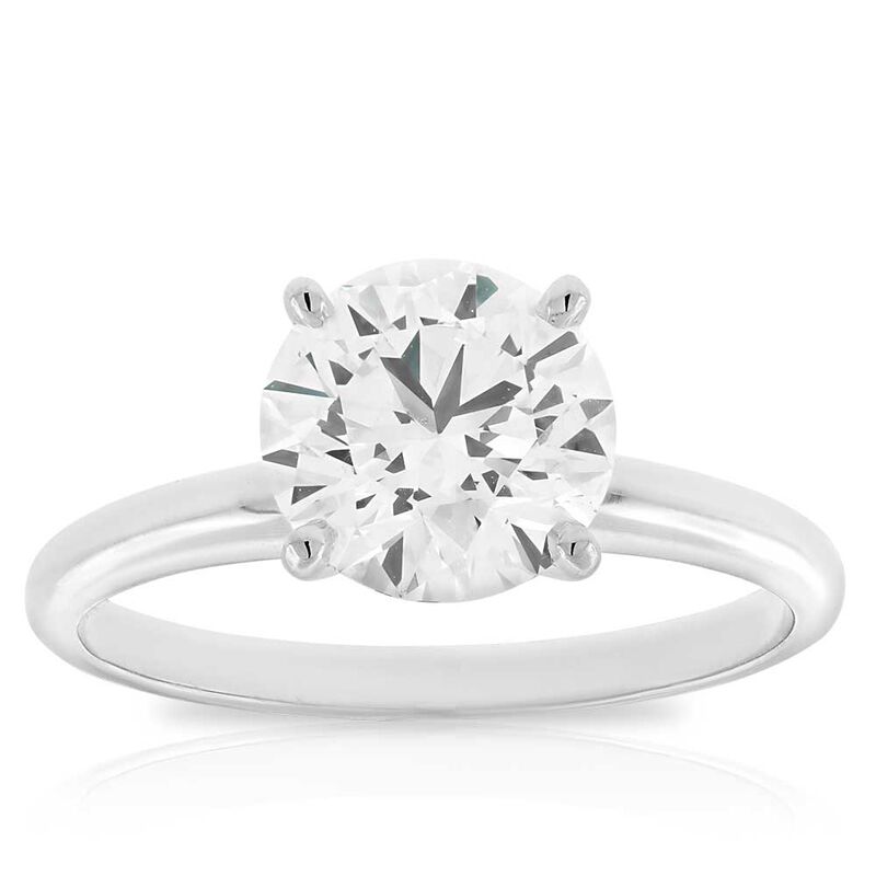 Ikuma Canadian Diamond Solitaire Ring 14K, 2 ct. image number 1