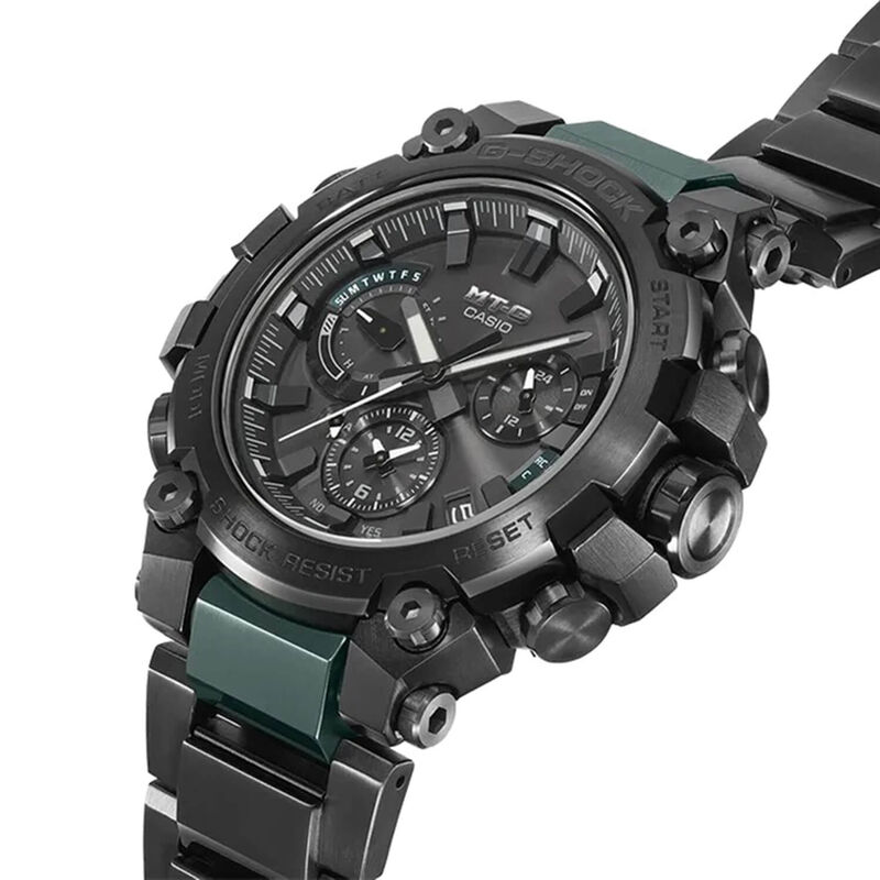 G-Shock MT-G Dual Core Guard Watch Green Accents, 51.9mm image number 2