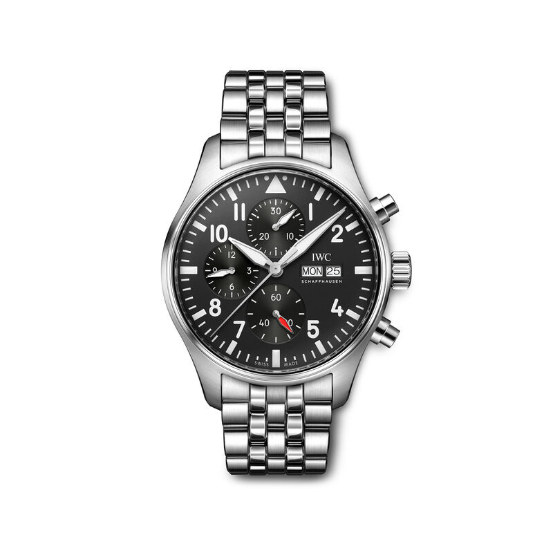 IWC Pilot&rsquo;s Watch Chronograph Black Dial Watch, 43mm image number 0