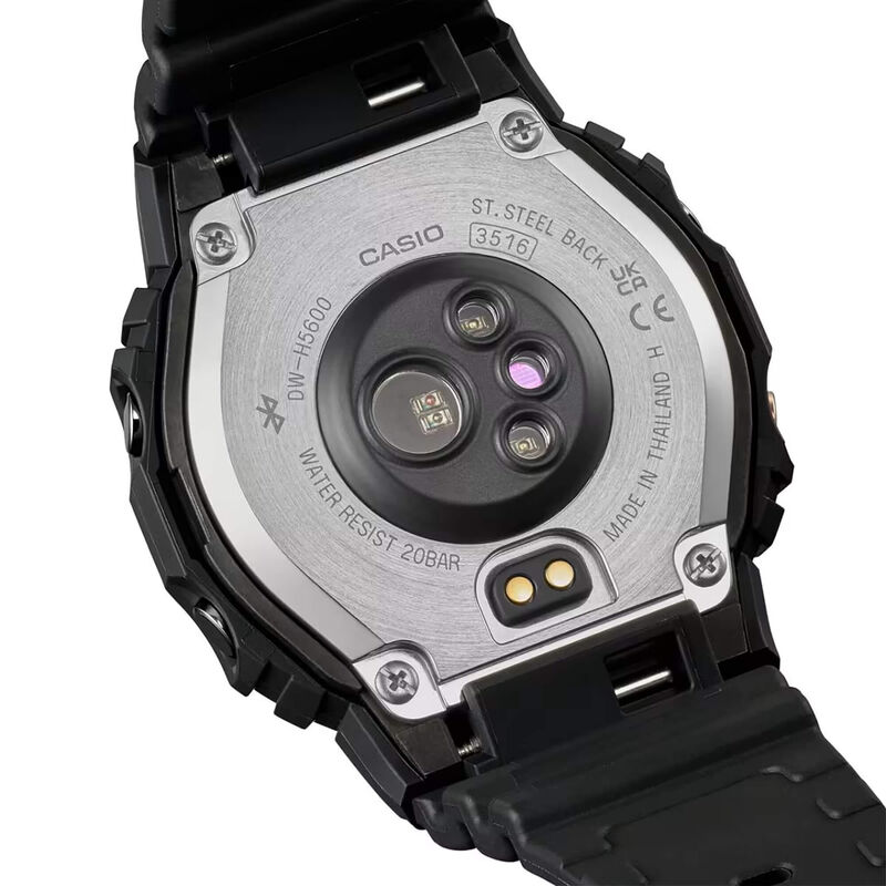 G-Shock Move 5600 Series Watch Black Dial Black Resin Strap, 51.1mm image number 6