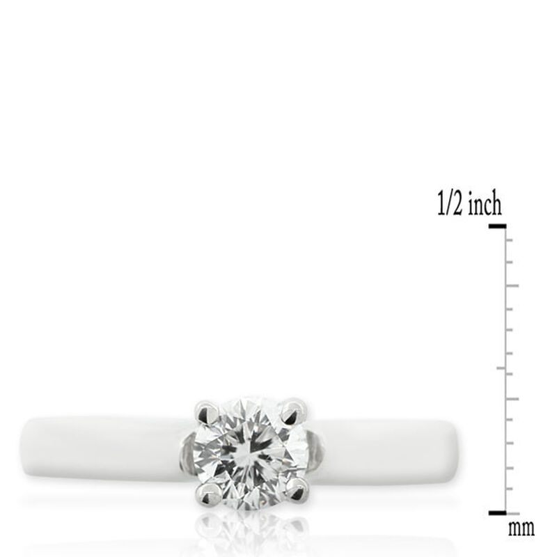 Ben Bridge Signature Diamond™ Ring in Platinum, 1/2 ct. image number 3