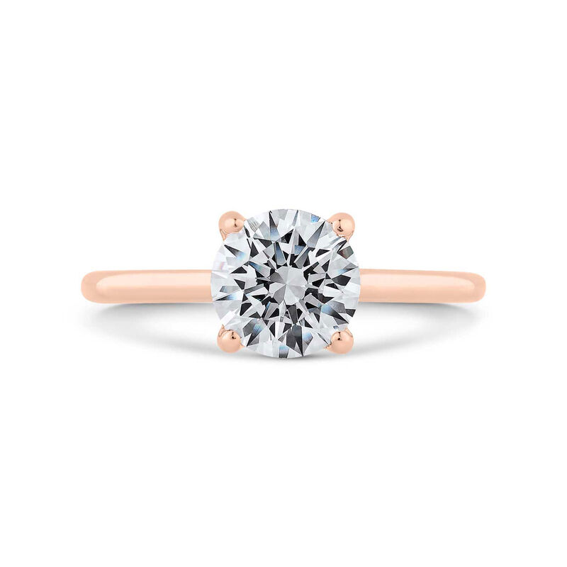 Bella Ponte Ikuma Canadian Diamond "The Whisper" Rose Gold Engagement Ring 14K image number 1