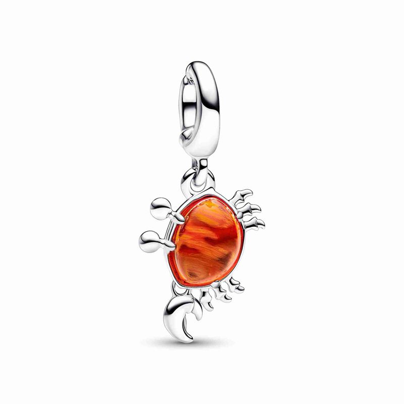Pandora Disney The Little Mermaid Sebastian Crab Dangle Charm image number 0