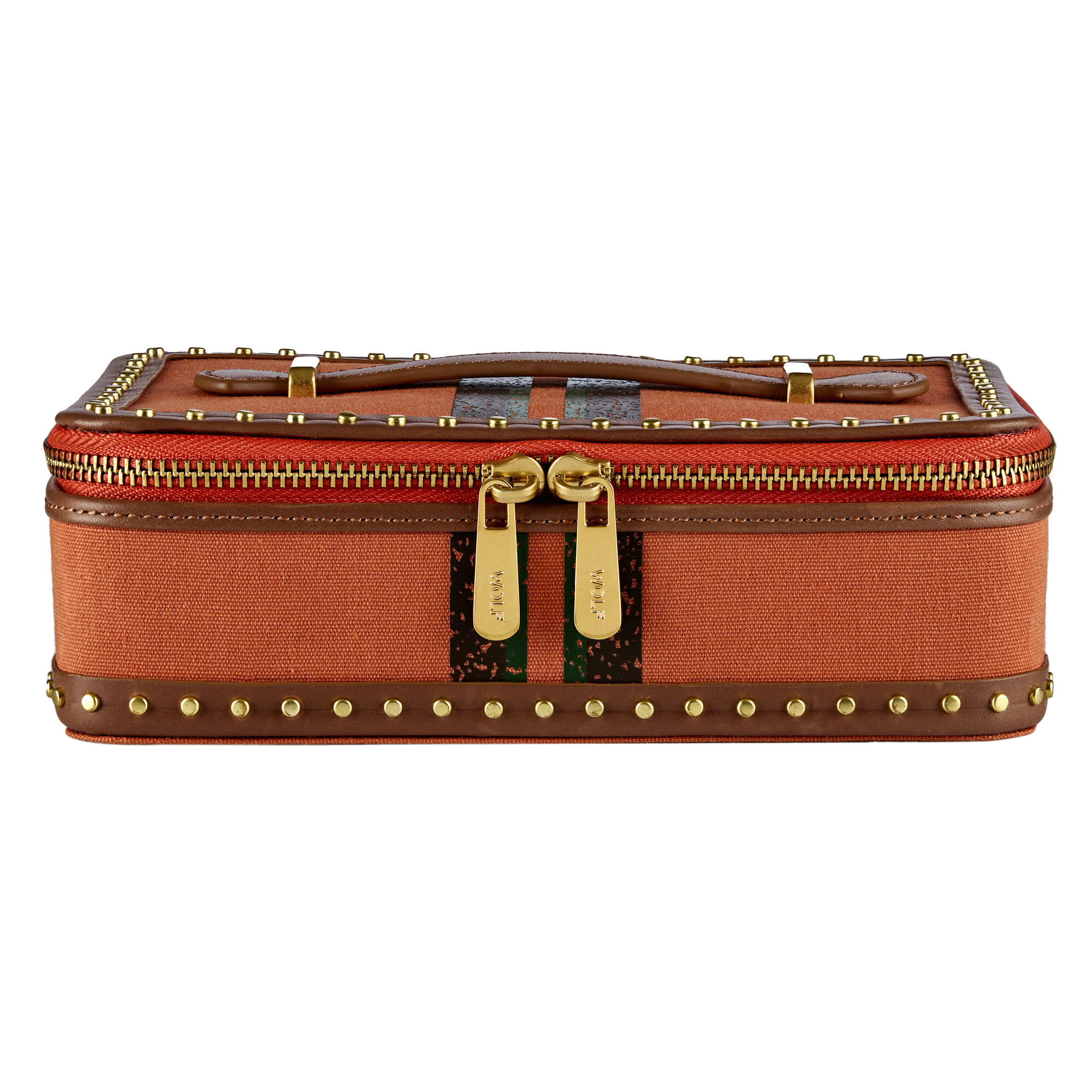 WOLF Ida Travel Zip Jewelry Case
