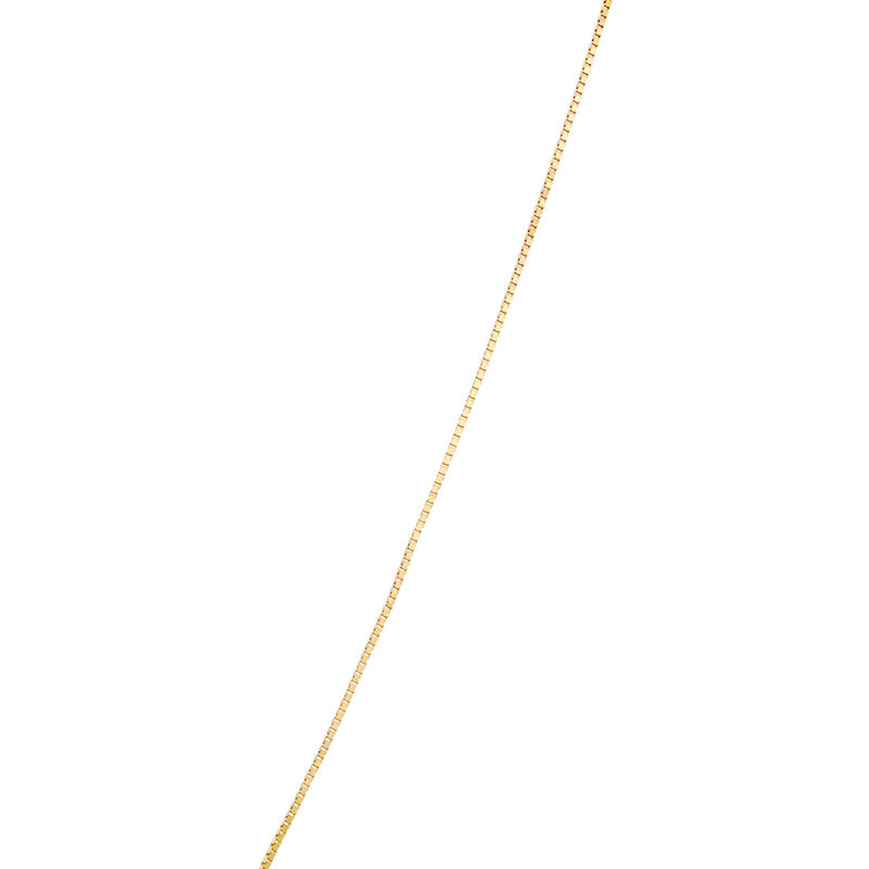 Filigree Pendant Necklace with Diamond Cluster, 1 Carat, 14k Yellow Gold image number 4