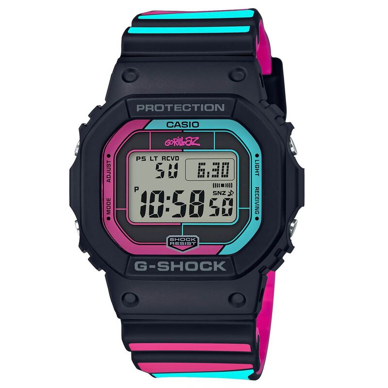G-Shock Gorillaz Connected Pink & Blue Limited Edition Watch image number 0