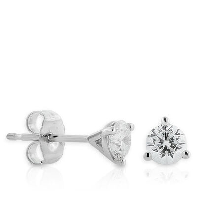 Signature Forevermark Diamond Earrings 18K, 1/2 ctw.