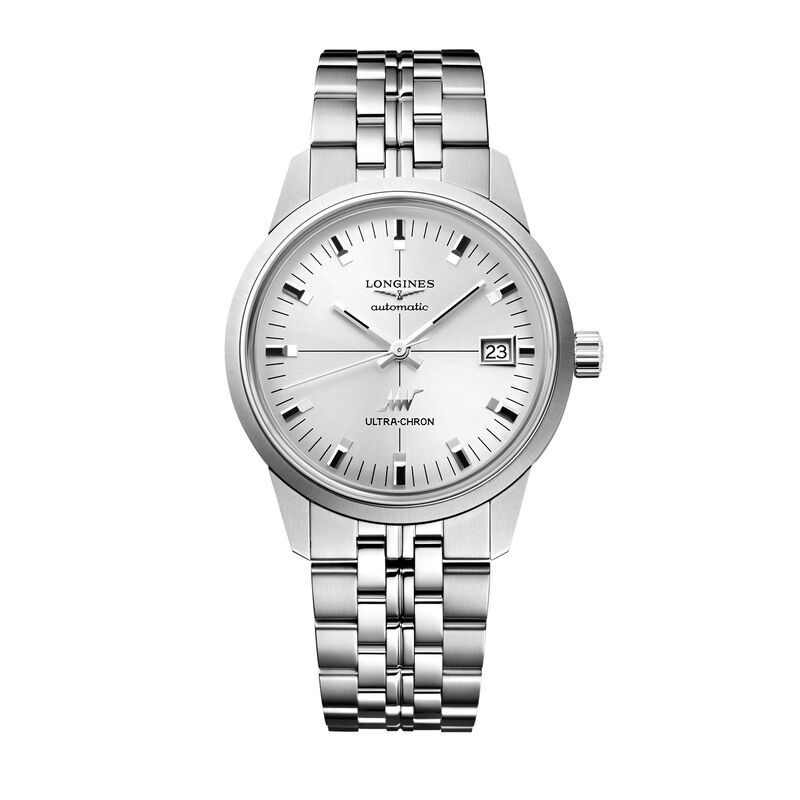 Longines Ultra-Chron Classic Silver Dial Watch, 37mm image number 0