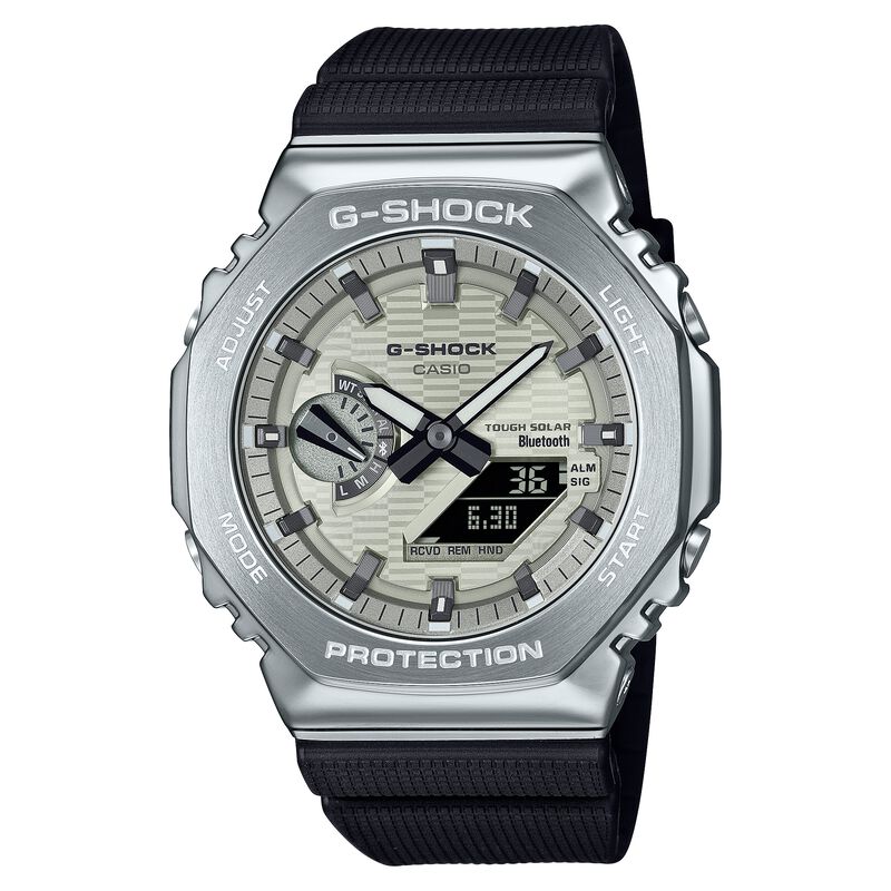 G-Shock G-Steel 2100 Series Black Dial Watch, 44.4mm image number 0