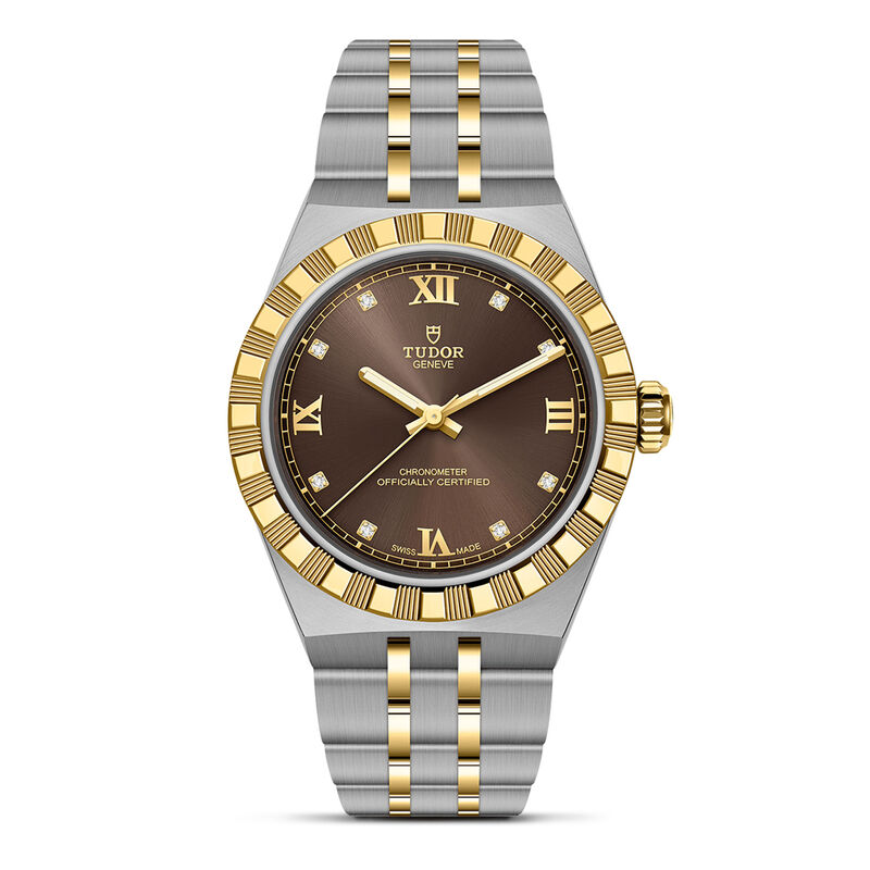 TUDOR Royal Brown Dial Watch, 30mm image number 0