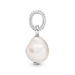 Pandora Freshwater Cultured Baroque Pearl Pendant