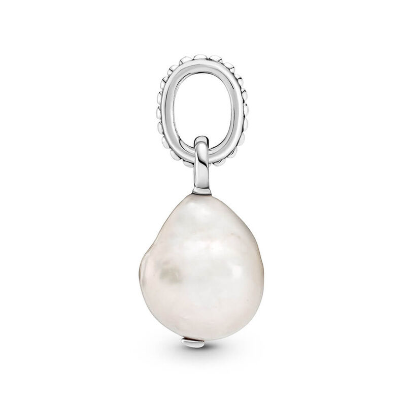 Pandora Freshwater Cultured Baroque Pearl Pendant image number 3