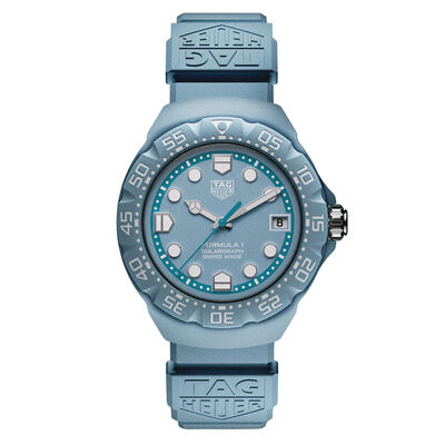 TAG Heuer Formula 1 Solargraph Blue Dial Watch, 38mm