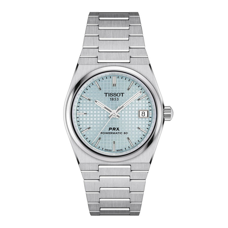 Tissot PRX Powermatic 80 Ice Blue Dial, 35mm image number 0