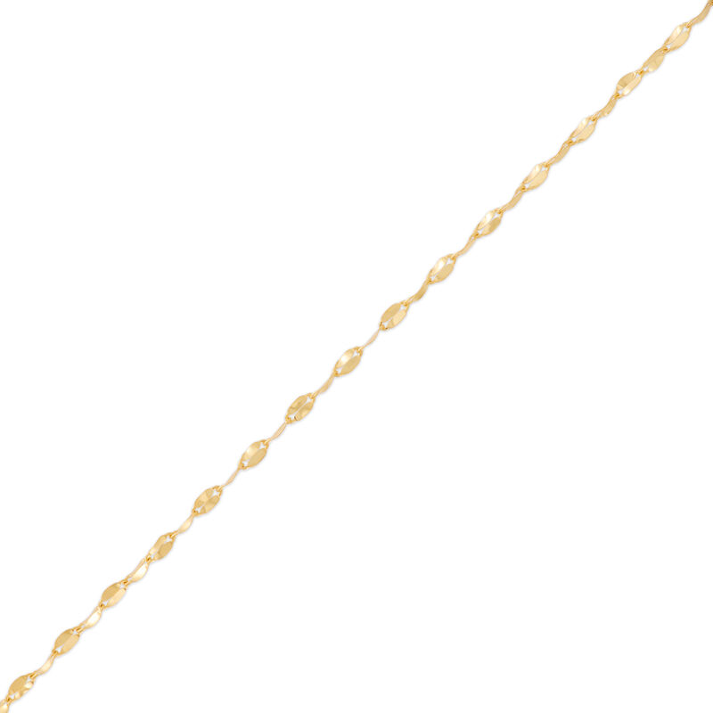 Classic 18-Inch Singapore Chain Necklace, 14K Yellow Gold image number 3