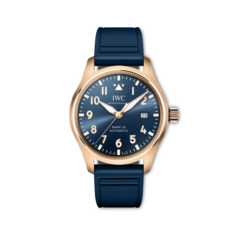 IWC Pilot's Mark XX Le Petit Prince Blue Dial Watch, 40mm image number 0
