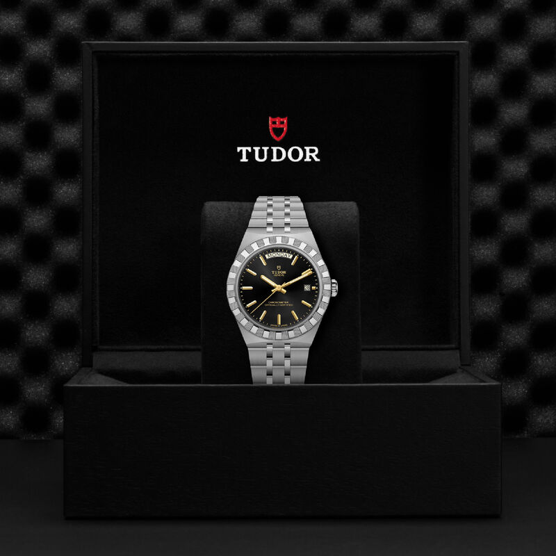 TUDOR Royal Black Dial Watch, 36mm image number 4