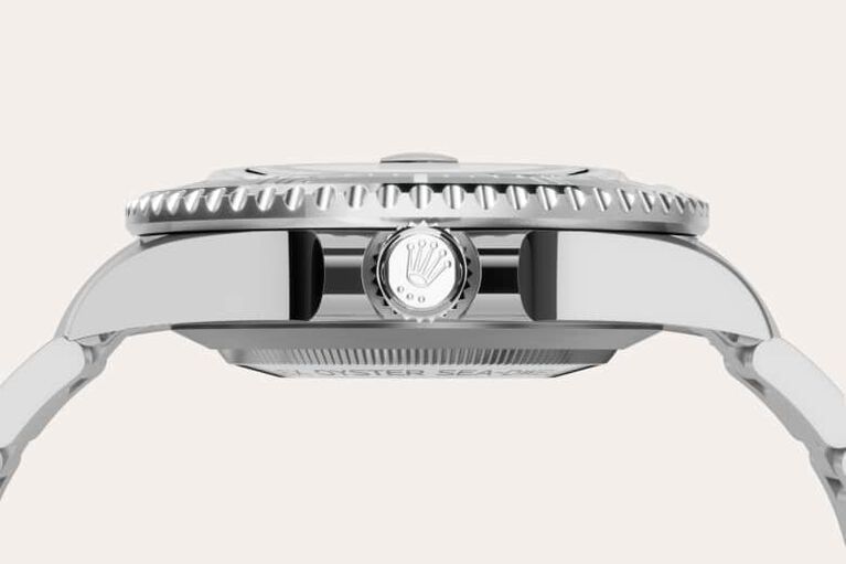 rolex sea-dweller in oystersteel, m126600-0002 - oystersteel - ben bridge