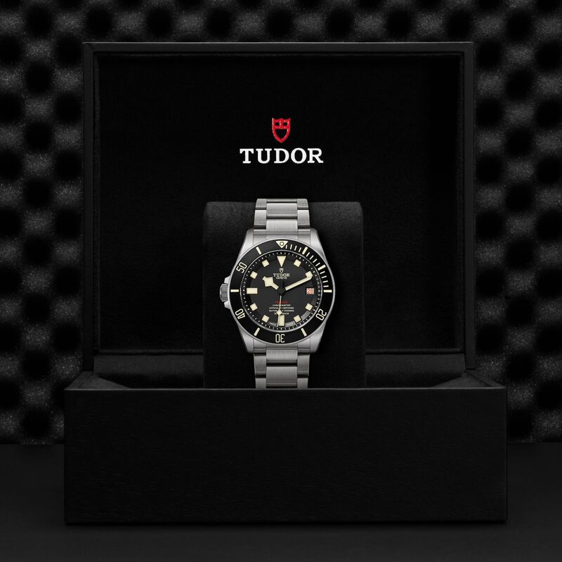 TUDOR Pelagos LHD Watch Titanium Case Black Dial Titanium Bracelet, 42mm image number 4