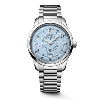 Longines Conquest Heritage Central Power Reserve Blue Dial Watch, 38mm