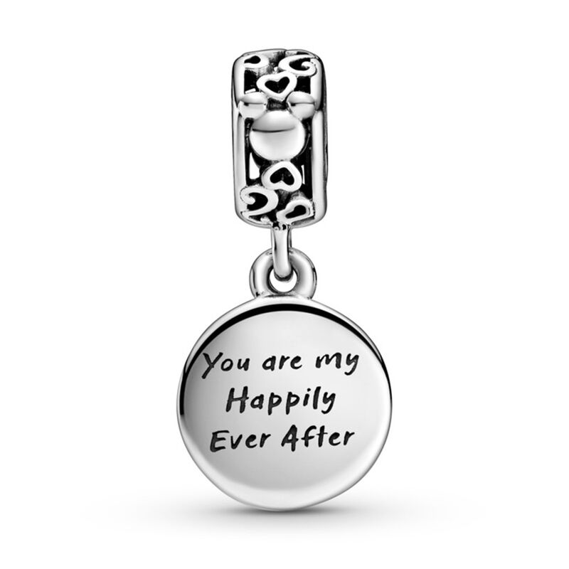 Pandora Disney Mickey Mouse & Minnie Mouse Happily Ever After Dangle Enamel Charm image number 1