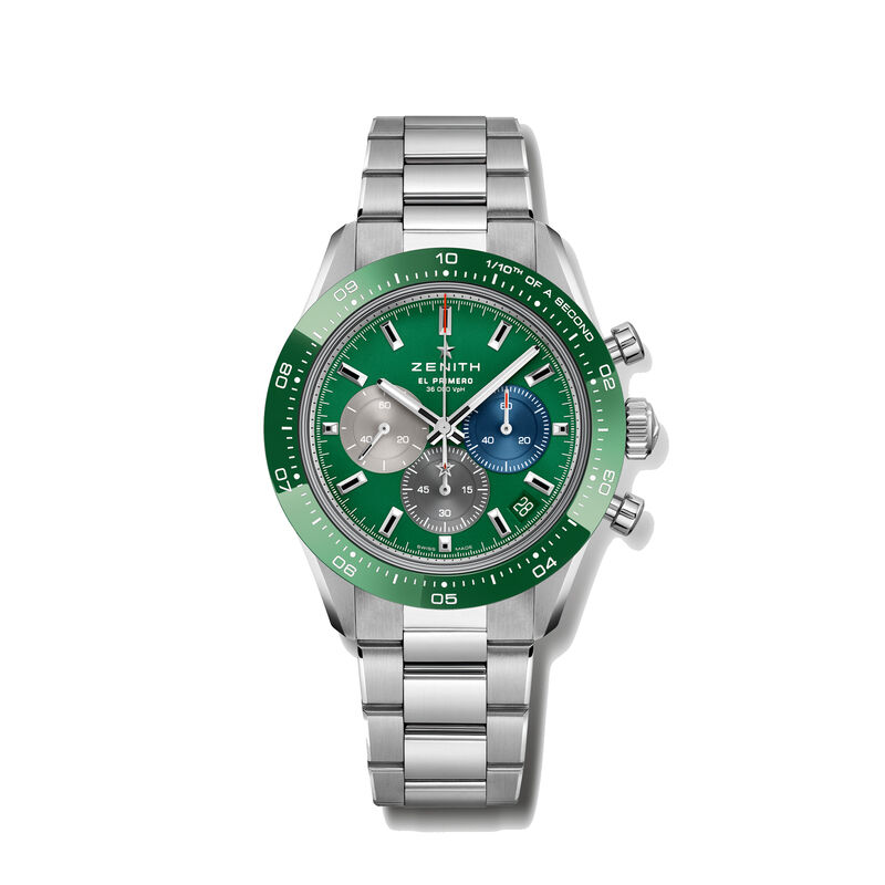 Zenith Chronomaster Sport Watch Lacquered Green Dial, 41mm image number 0