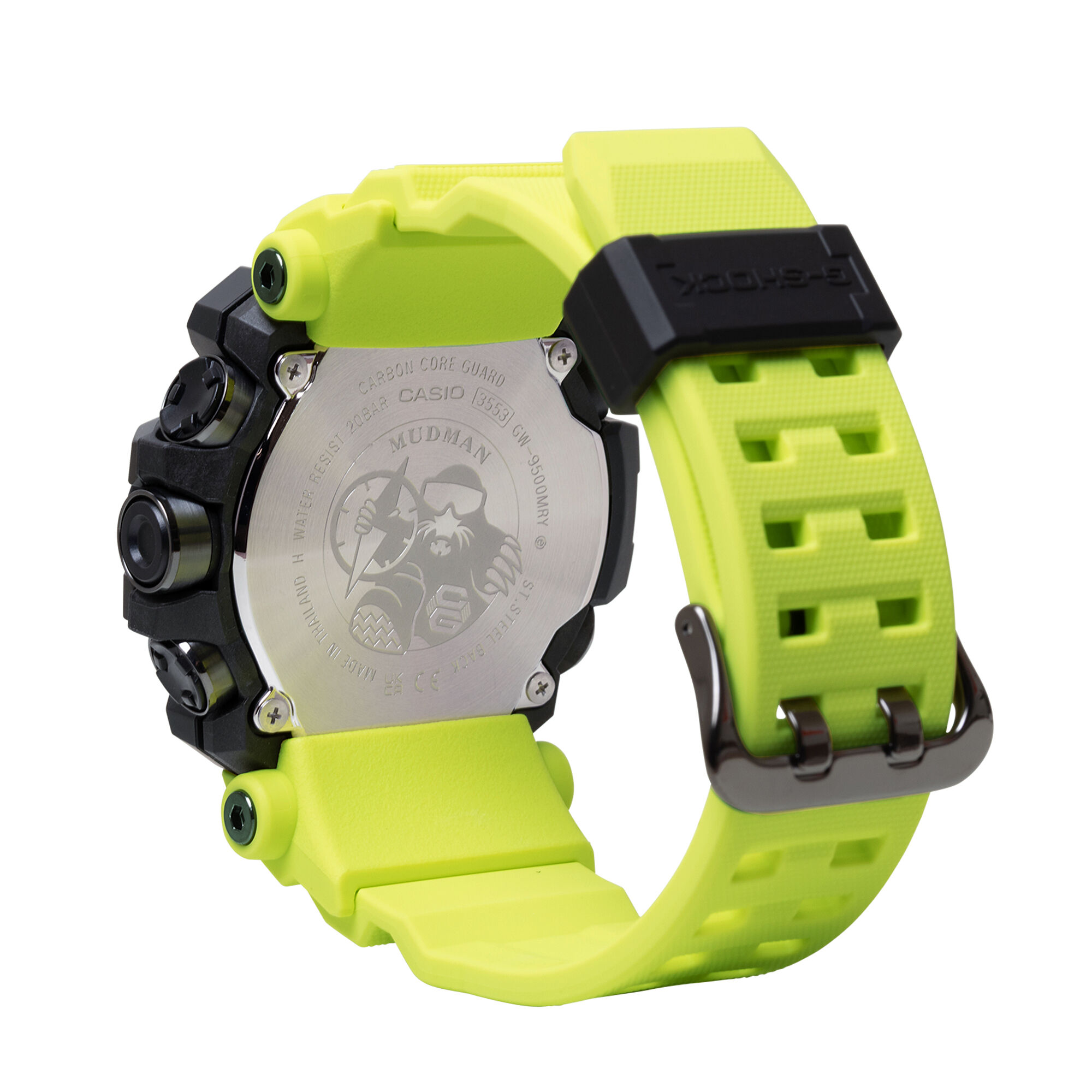 G-Shock Master Of G-Land Mudman Gray Dial Watch, 52.7mm
