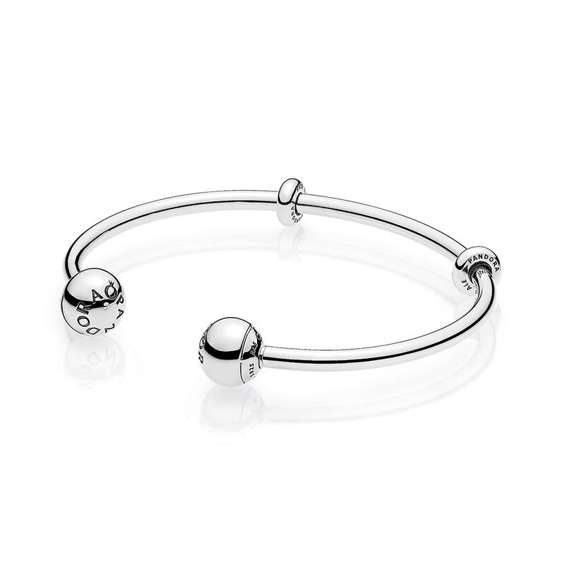 Pandora Moments Open Bangle Bracelet image number 2